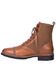 Dingo Men's Andy Lace Boots - Round toe, Camel, hi-res