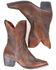 Image #3 - Bed Stu Women's Amanda II Western Booties - Round Toe, Brown, hi-res