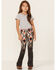 Image #2 - Ranch Dress'n Girls' High Rise Ember Stretch Flare Jeans , Grey, hi-res