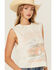 Image #2 - Youth in Revolt Women's Car Muscle Graphic Tank, Beige, hi-res