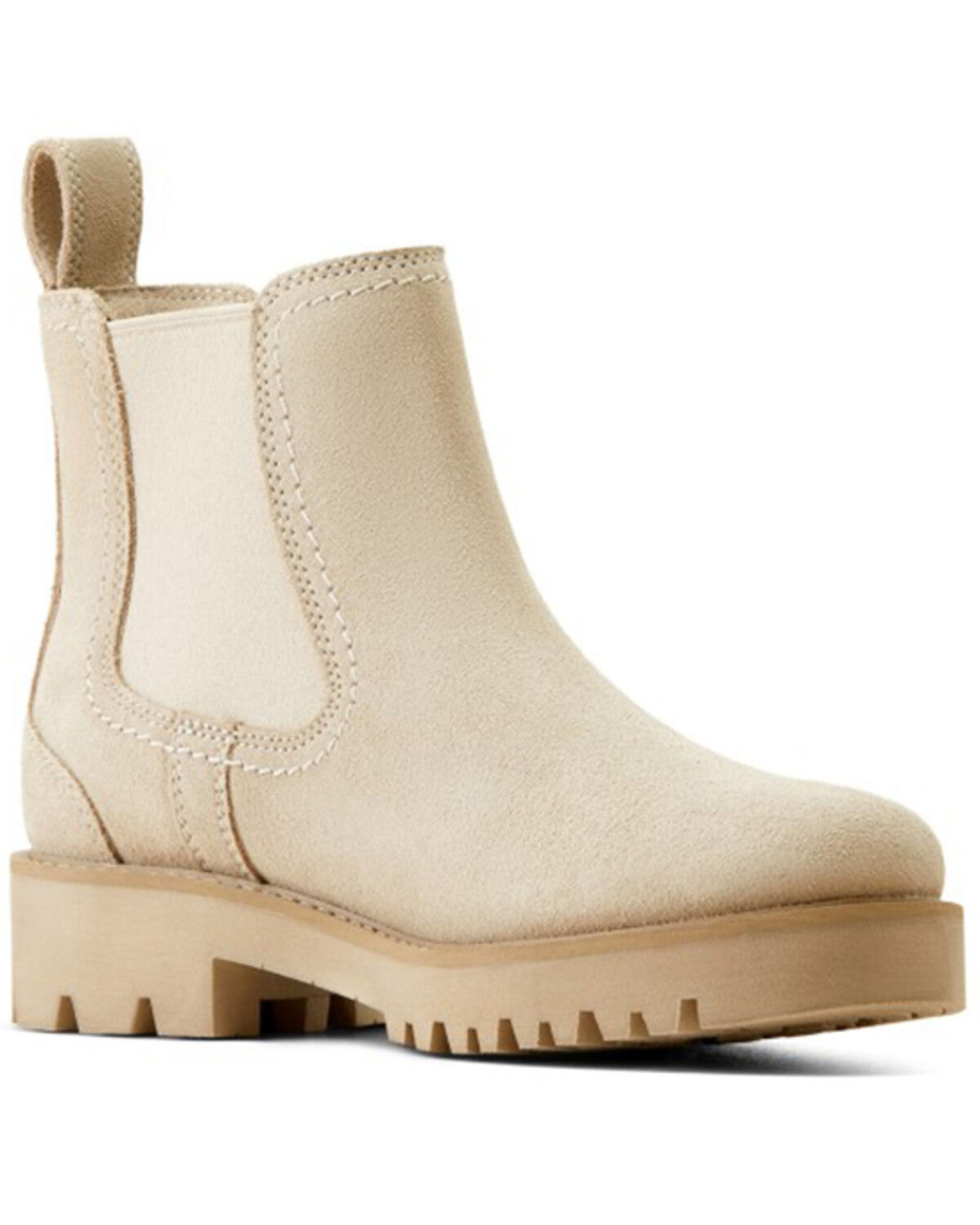Image #1 - Ariat Women's Wexford Lug Boots - Round Toe, Beige, hi-res