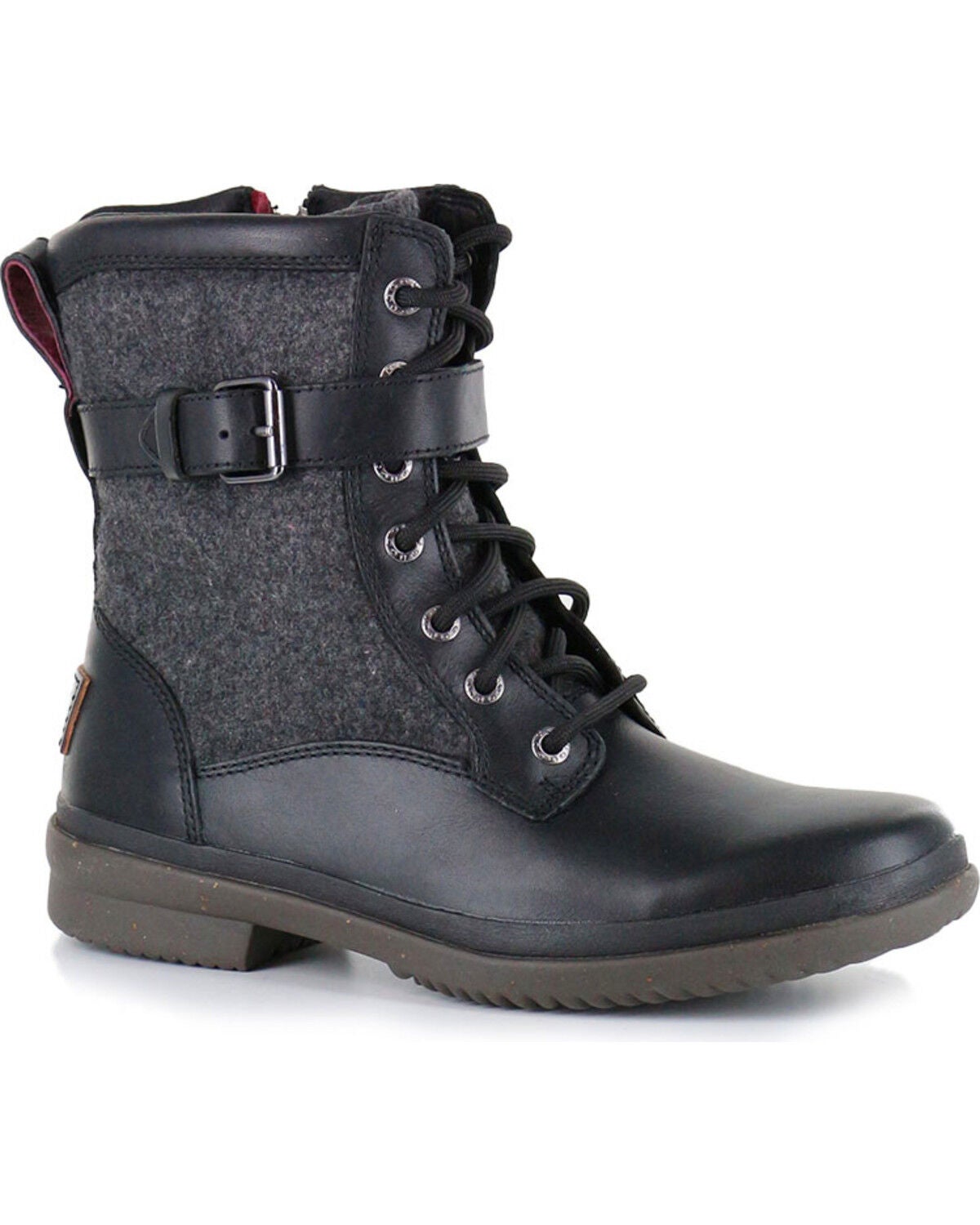 Image #1 - UGG Women's Black Kesey Fashion Boots - Round Toe, Black, hi-res