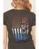 Image #4 - Howitzer Women's We The Free Short Sleeve Graphic Tee, Grey, hi-res