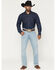 Image #1 - Wrangler Retro Men's 42MWx 20X Light Wash Bootcut Stretch Denim Jeans, Light Wash, hi-res