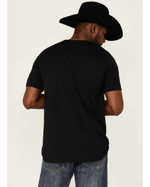 Image #4 - Red Dirt Hat Co. Men's Army Sunset Logo Patch Graphic T-Shirt , Black, hi-res