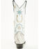 Image #5 - Old Gringo Women's Lucky Star Exotic Python Tall Western Boots - Snip Toe, White, hi-res