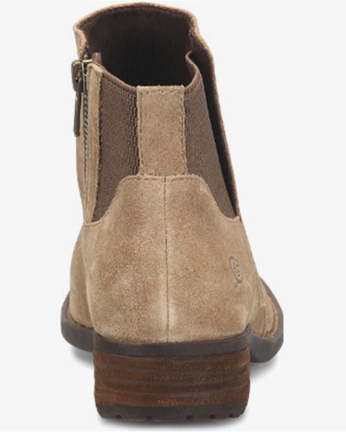 Image #5 - Born Women's Kendyl Suede Casual Booties - Round Toe, Taupe, hi-res