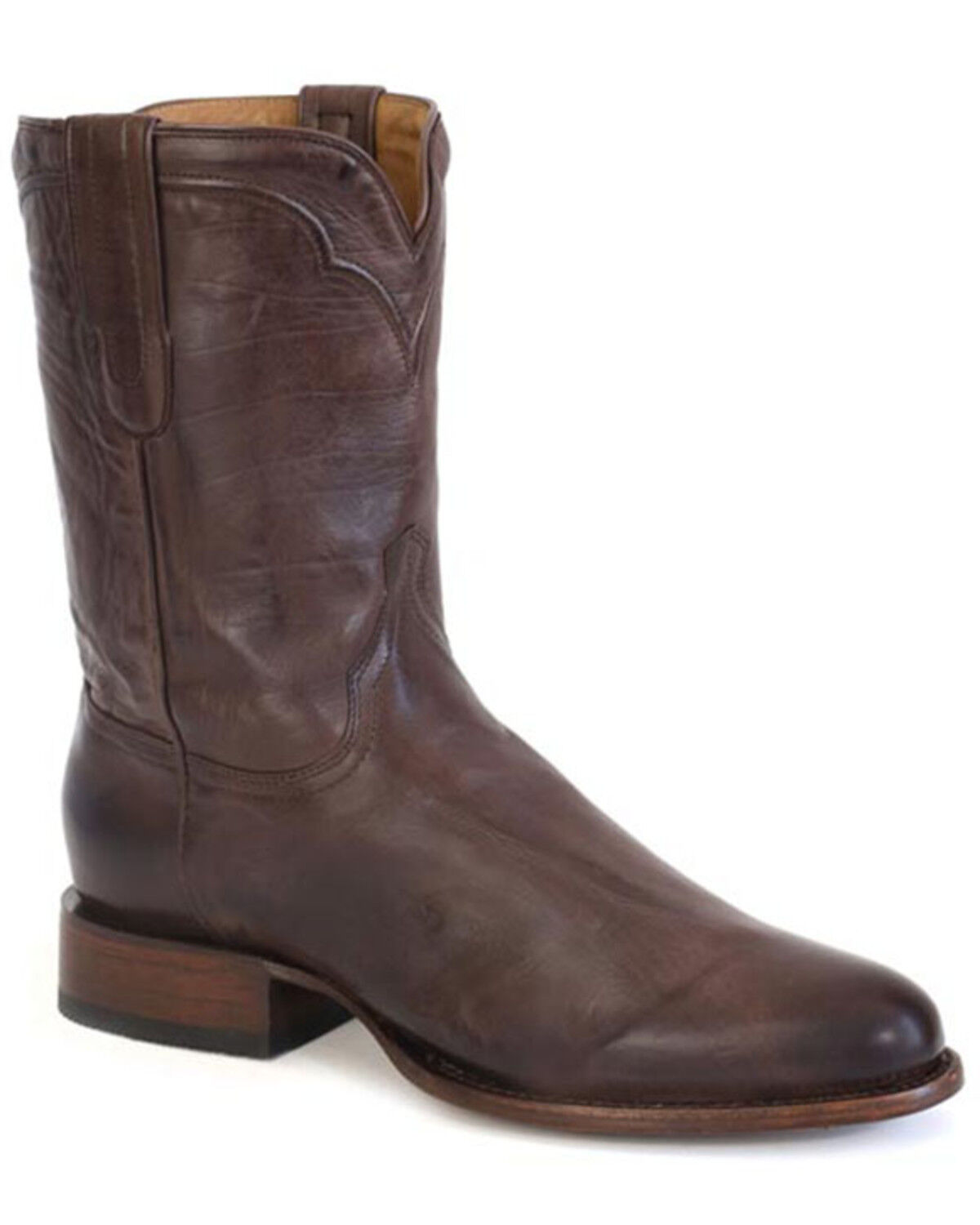 Image #1 - Stetson Men's Cassidy Roper Boots - Round Toe, Brown, hi-res