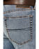 Image #4 - Ariat Men's Light Wash Baltimore Slim Straight Stretch Denim Jeans, Light Wash, hi-res