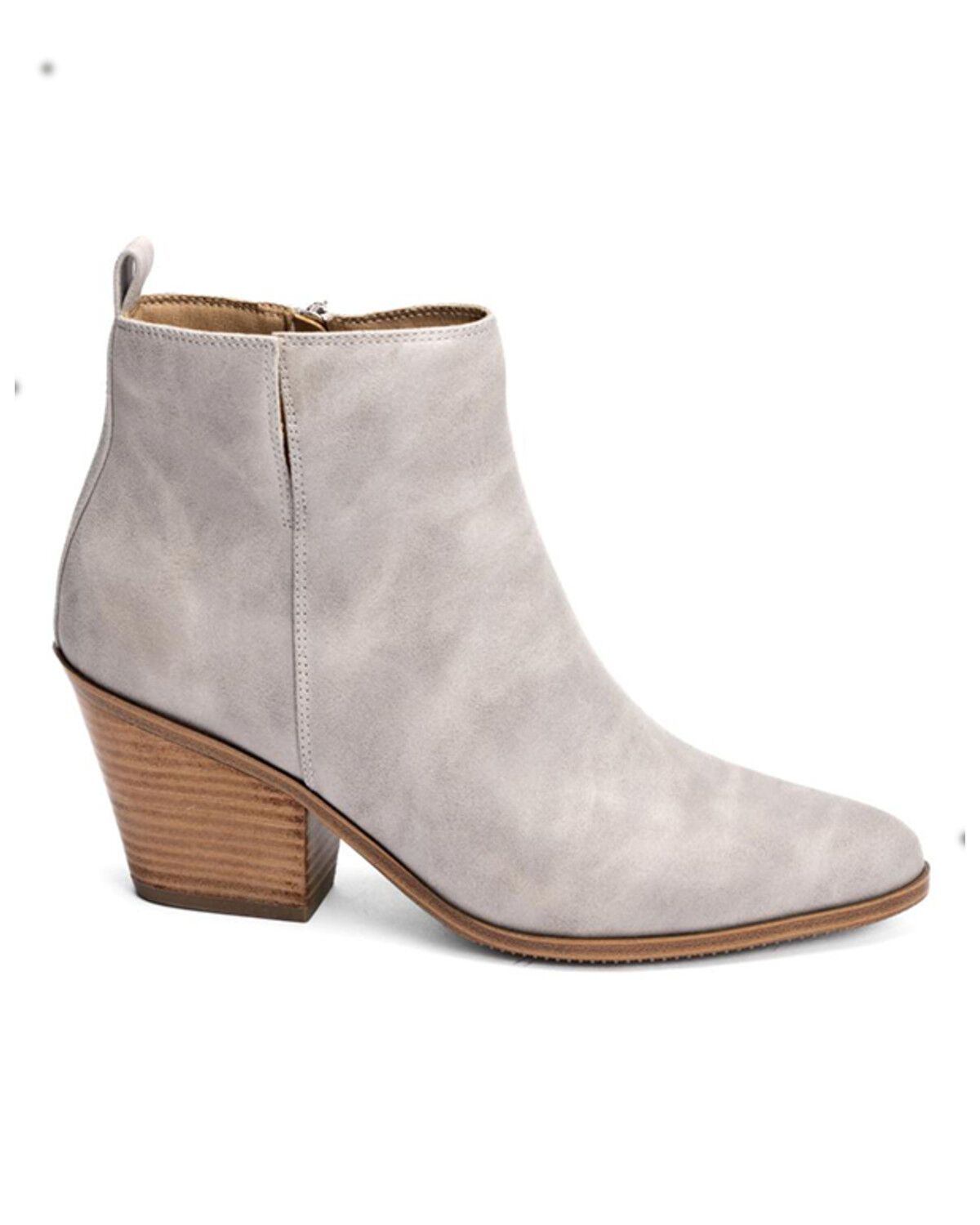 Image #1 - Hey Girl by Corkys Women's Gimme Sugar Fashion Booties - Round Toe, Light Grey, hi-res