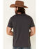 Image #4 - Rock & Roll Denim Men's Charcoal Square Graphic Short Sleeve T-Shirt, Charcoal, hi-res