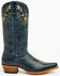 Image #2 - Shyanne Women's Stephanie Floral Western Boots - Snip Toe, Navy, hi-res