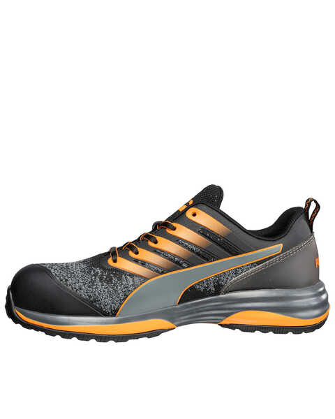 Image #2 - Puma Safety Men's Charge EH Work Shoes - Composite Toe, Orange, hi-res