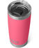 Image #1 - YETI Rambler® MagSlider™ Lid 20oz Tumbler, Bright Pink, hi-res