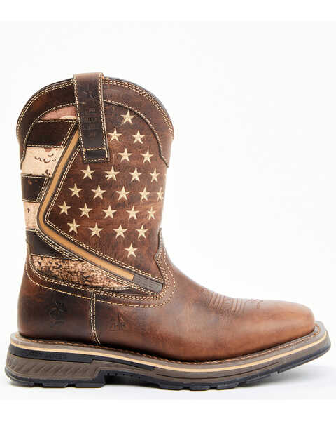 Image #2 - Cody James Men's Disruptor ASE7 Western Work Boots - Soft Toe, Brown, hi-res