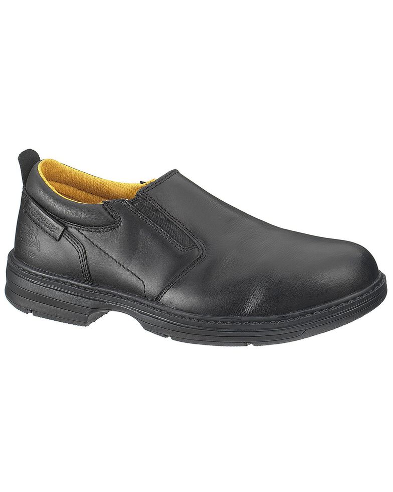 Caterpillar Conclude Slip-On Work Shoes - Steel Toe, Black, hi-res