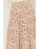 Image #4 - Wild Moss Women's Floral Print Skirt, Ivory, hi-res
