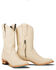 Image #1 - Lane Women's Plain Jane Midi Western Boots - Round Toe, Ivory, hi-res