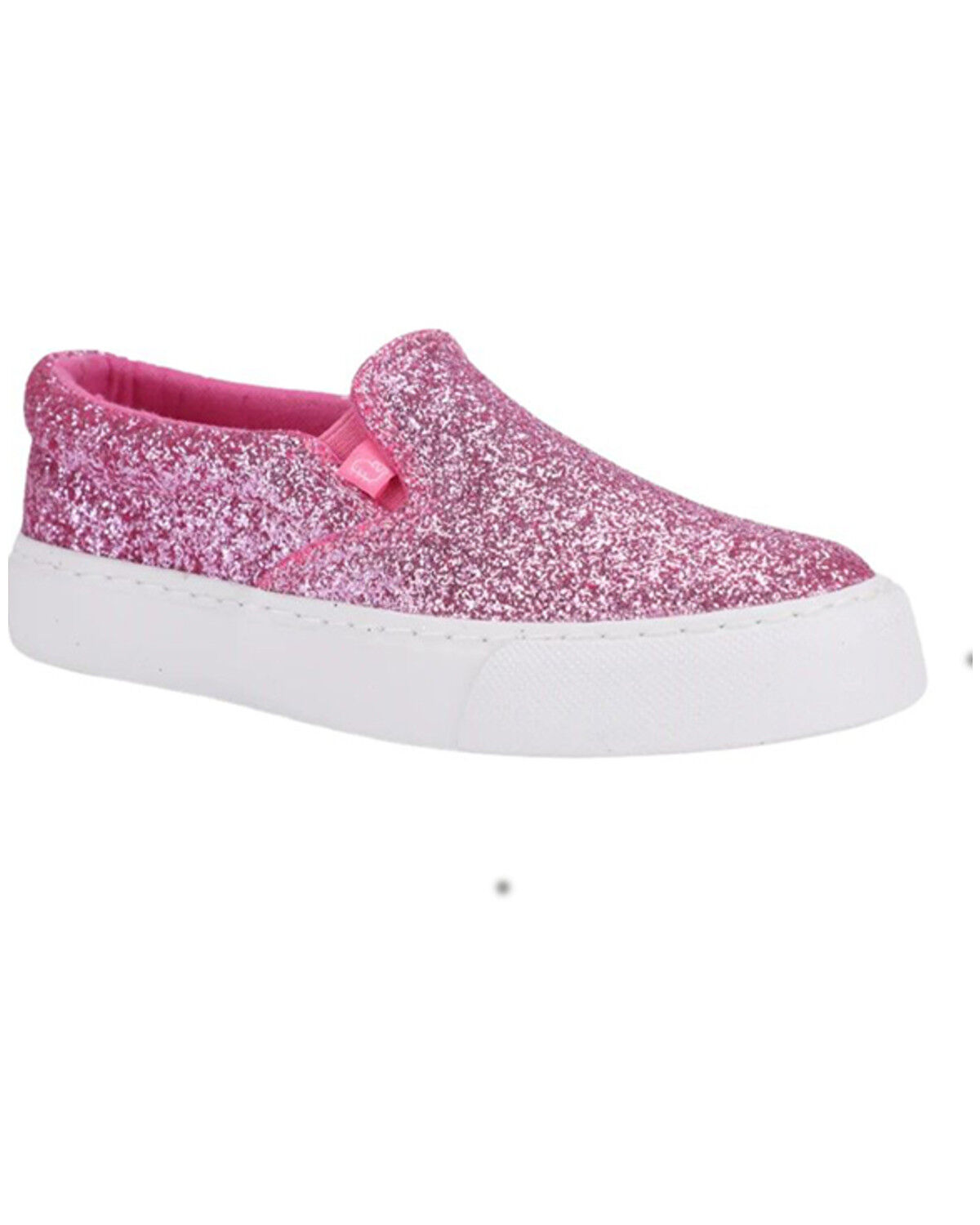 Image #1 - Lamo Footwear Girls' Piper Glitter Casual Shoes, Pink, hi-res
