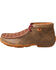 Image #3 - Twisted X Women's Diamond Embroidered Chukka Driving Mocs, Brown, hi-res