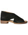 Image #2 - Band of the Free Women's Venice Western Casual Shoes - Open Toe, Black, hi-res