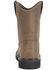Image #7 - Georgia Boot Boys' Pull On Work Boots - Round Toe, Brown, hi-res