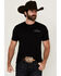 Image #2 - Pendleton Men's Boot Barn Exclusive Eagle Logo Short Sleeve Graphic T-Shirt, Black, hi-res