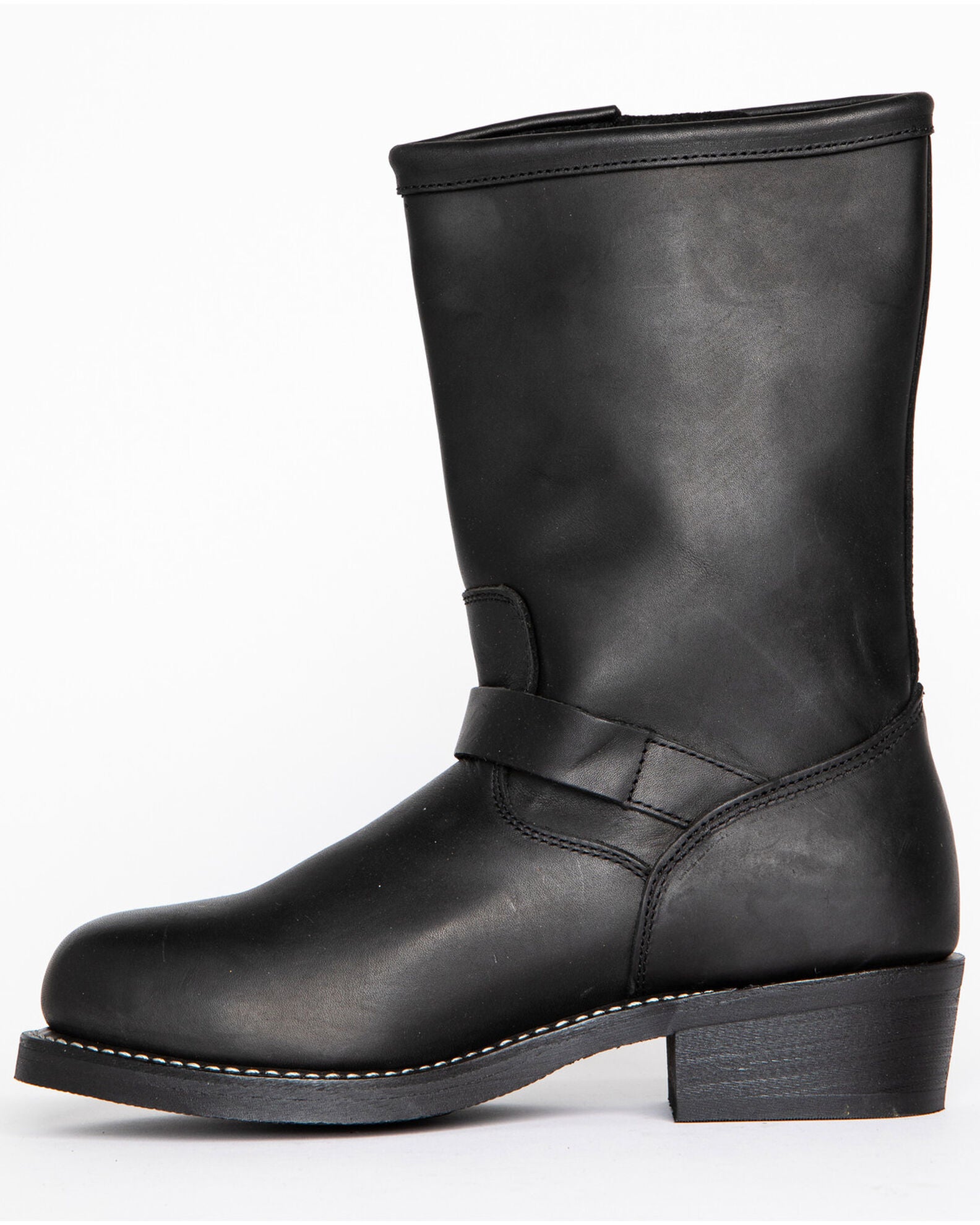 Product Name Brothers and Sons Men's Engineer Motorcycle Boots Round
