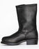 Brothers & Sons Men's Engineer Motorcycle Boots - Round Toe, Black, hi-res