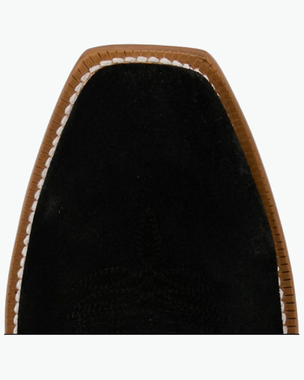 Image #6 - Tony Lama Men's Jax Ranchero Suede Western Boots - Square Toe, Black, hi-res