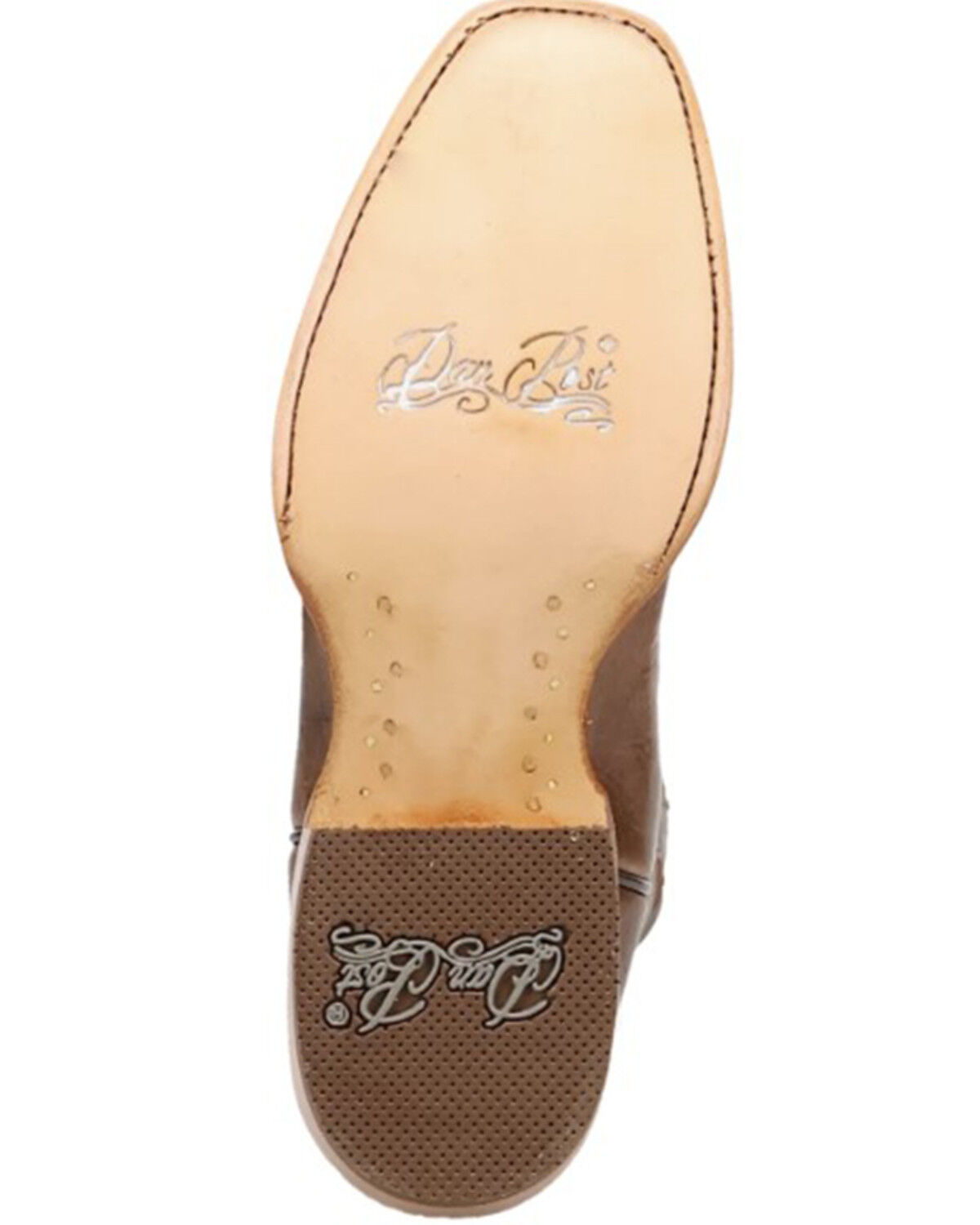 Image #7 - Dan Post Women's Adelaide Western Boots - Square Toe, Camel, hi-res
