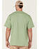 Image #4 - Hawx Men's Solid Loden Force Heavyweight Short Sleeve Work Pocket T-Shirt, Loden, hi-res