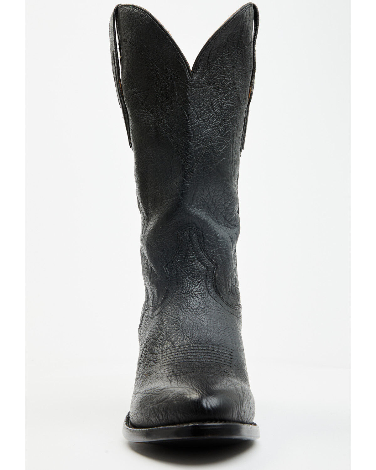 Image #4 - El Dorado Men's Sammy Western Boots - Round Toe, Black, hi-res