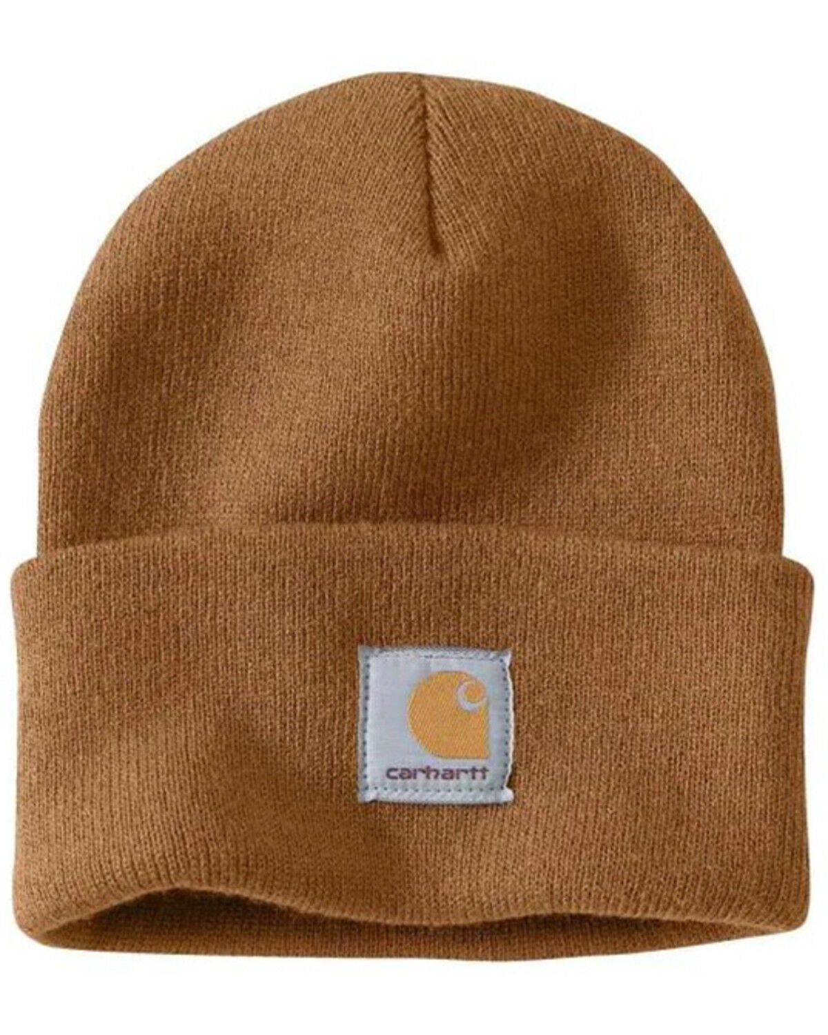 Image #1 - Carhartt Men's Watch Beanie, Brown, hi-res