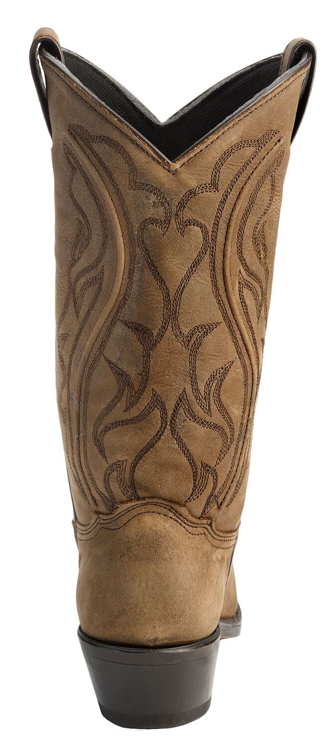 Image #7 - Abilene Women's Sage Western Boots - Round Toe, Distressed, hi-res