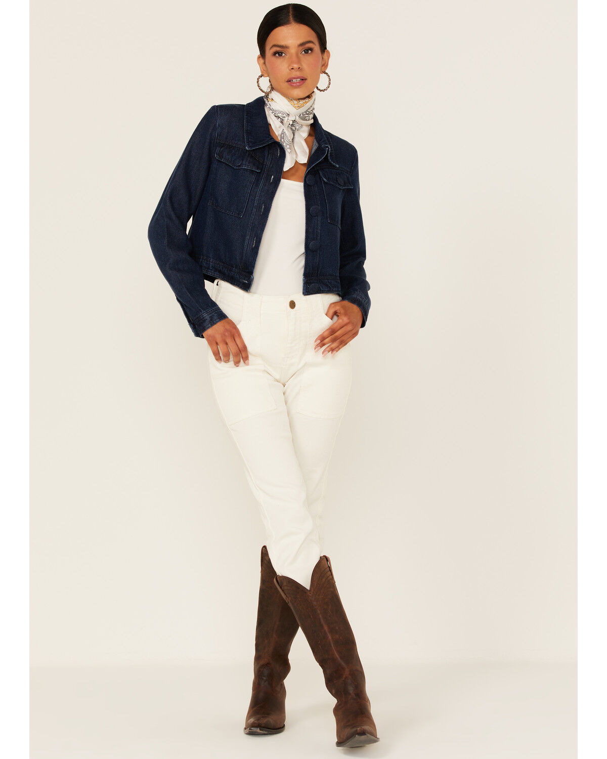 Image #2 - Maggie Sweet Women's Loreto Denim Jacket, Blue, hi-res
