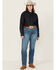 Image #1 - Ariat Women's Medium Wash Perfect Rise Clover Straight Jeans - Plus, Medium Wash, hi-res