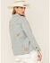 Image #4 - Johnny Was Women's Sezane Embroidered Denim Jacket, Blue, hi-res