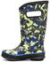 Image #3 - Bogs Boys' Camo Texture Rainboots, Multi, hi-res