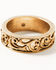 Image #4 - Shyanne Women's Summer Solstice Squash Blossom Ring Set - 5 Piece, Gold, hi-res