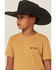 Image #3 - Cody James Boys' Cowboy Short Sleeve Graphic T-Shirt, Tan, hi-res