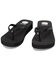 Image #4 - Yellow Box Women's Jello Rhinestone Sandals, Black, hi-res
