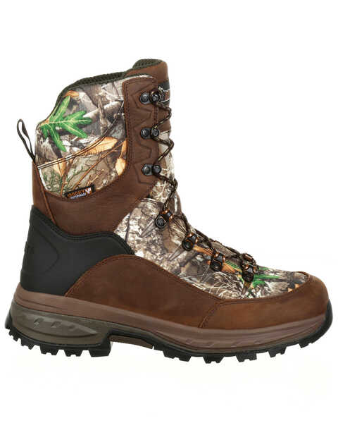 Image #2 - Rocky Men's Grizzly Waterproof Insulated Outdoor Boots - Round Toe, Camouflage, hi-res