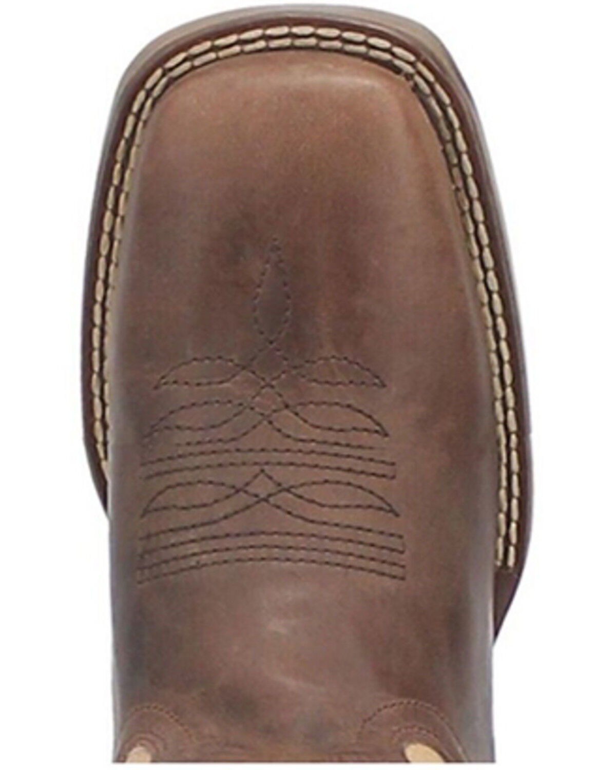 Image #6 - Laredo Women's 11" Western Boots - Broad Square Toe, Brown, hi-res