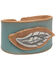 Cowgirl Confetti Women's Feather Step Cuff Bracelet, Turquoise, hi-res