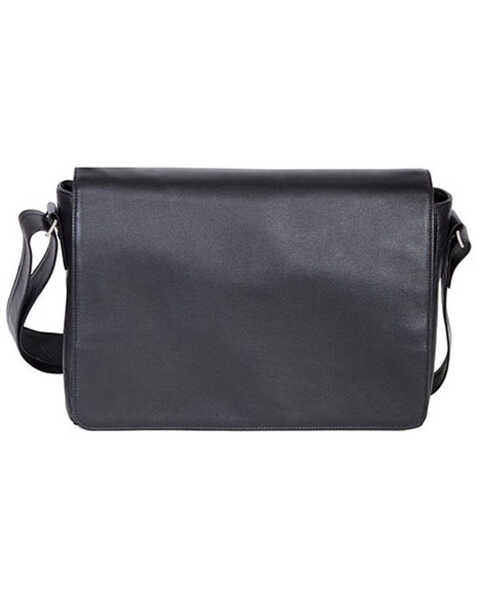 Scully Women's Leather Messenger Bag , Black, hi-res