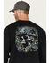 Image #4 - Hawx Men's FR Scream Long Sleeve Graphic Work T-Shirt, Black, hi-res
