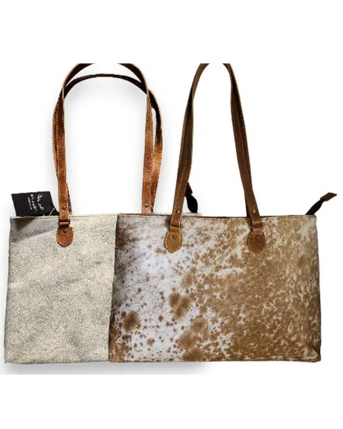 Image #3 - Ranch Junkie Women's Highlands Genuine Cowhide Large Tote, Multi, hi-res