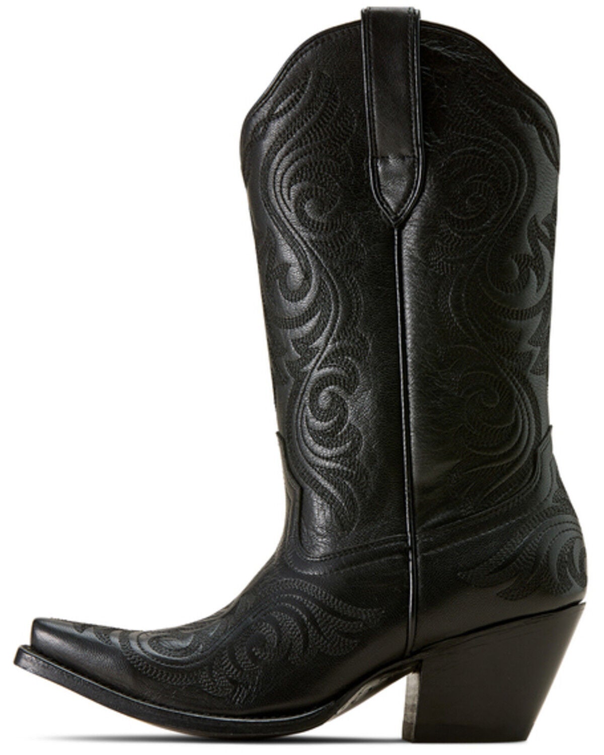 Image #2 - Ariat Women's Amora Western Boots - Snip Toe, Black, hi-res