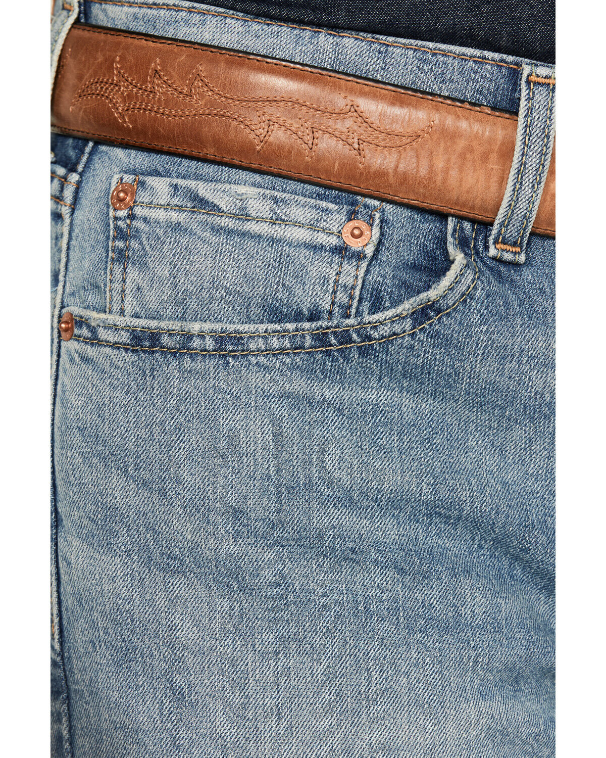 Image #2 - Levi's Men's 514™ Any Second Now Straight Stretch Denim Jeans, Light Wash, hi-res